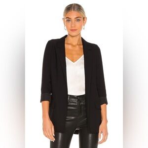 AllSaints Aleida Jersey Blazer in Black XS NWT